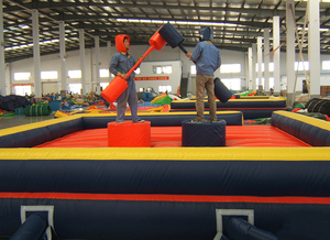 Liên minh ngoài trời chiến đấu Inflatable jousting <span class=keywords><strong>Arena</strong></span> Inflatable Đấu sĩ jousting đội xây dựng trò chơi cho doanh số bán hàng - Product Image 4