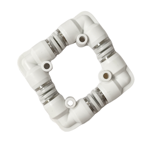 Blue air Hose Plastic Y-shaped Three-way <b>Connector</b> PY-6-8-10-12 <b>Quick</b>-insert Docking Head - Product Image 1