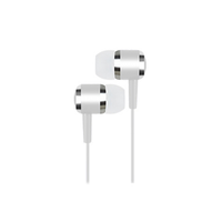 Écouteurs semi intra-auriculaires jetables de bonne qualité avec suppression du bruit ENC, bon marché, 3,5 mm, pour utilisation en avion ou en autocar touristique