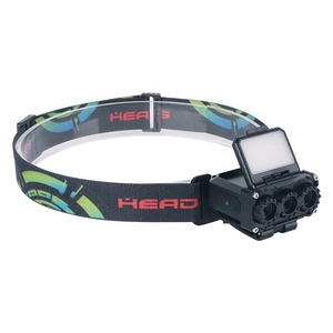 Nouveau phare 2024 léger extérieur feux de route LED Clip Mining Cap <span class=keywords><strong>casque</strong></span> LED Camping chasse lampe frontale avec capteur de mouvement - Product Image 1