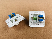 Façade de sortie hybride à fibre optique avec adaptateur LC APC 2 ports UK Socket avec bon assemblage de carte de circuit imprimé PCB PCBA OEM