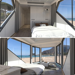 <span class=keywords><strong>Casa</strong></span> Contenedor Moderna y Elegante Tipo Cápsula Espacial, Vivienda Modular Prefabricada para Hoteles <span class=keywords><strong>Boutique</strong></span> de Lujo y Glamping en Resorts - Product Image 4