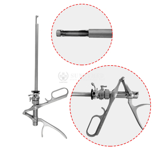 Litotriptoscopia completa conjunto cirúrgico para remoção de pedra renal com instrumentos duráveis aço inoxidável - Product Image 1