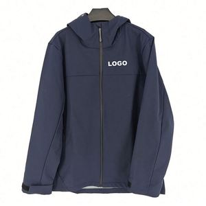 Chaqueta Deportiva de Poliéster Elástica en 4 Direcciones, Diseño Personalizado, Cierre de Cremallera, Ropa para Exteriores, Patrón Impreso, Tejido Resistente a Desgarros - Product Image 1