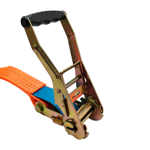 भारी शुल्क 5 टी रैट पट्टियों 2 मीटर यूव प्रतिरोधी कार्गो लशिंग लोड बेल्ट टाई डाउन - Product Image 3