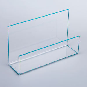 HOMESWEET באיכות גבוהה אקריליק משרד שולחן ארגונית אקריליק דואר/מכתב/קובץ/A4 מחזיק - Product Image 2