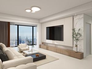 Muebles <span class=keywords><strong>de</strong></span> Diseño Moderno <span class=keywords><strong>de</strong></span> Lujo, Estantes Flotantes <span class=keywords><strong>de</strong></span> <span class=keywords><strong>Madera</strong></span> Contrachapada, Soporte <span class=keywords><strong>para</strong></span> <span class=keywords><strong>TV</strong></span>, Consola, Mueble - Product Image 3