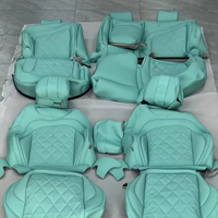 Pour BMW Série 7 5 3 1 X5 X3 X1 E46 E90 E60 F30 F10 E39 F20 G20 E36 Housses de siège sur mesure pour 5 places en cuir