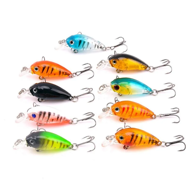 Floating Rock Small Mino 4.5cm/4g Noise Small Fat Lure Bait Freshwater Fishing Gear Products