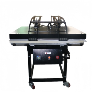 Presse à chaud pneumatique semi-automatique 80*100cm, presse à chaud haute pression pour t-shirt, machine d'impression industrielle - Product Image 4