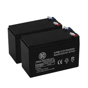 แบตเตอรี่ตะกั่วกรด12AH 12 V สำหรับแบตเตอรี่เครื่องพ่นสเปรย์แบตเตอรี่12 V 9Ah 7AH 12 V