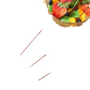 Brochetas <span class=keywords><strong>de</strong></span> bambú desechables <span class=keywords><strong>de</strong></span> alta calidad con mango <span class=keywords><strong>de</strong></span> madera para frutas, palitos <span class=keywords><strong>de</strong></span> cóctel ecológicos, tenedores decorativos creativos personalizados - Product Image 1