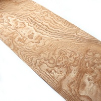 Placage de bois massif naturel en cyprès, épaisseur 0,4 mm, de Huzhou, pour la rénovation et la décoration, avec texture naturelle