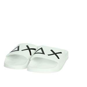 Sun68 Pantoufles pour hommes X35102 Sandales à glissière blanches confortables pour l'été - Product Image 6