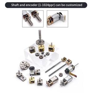 높은 토크 <span class=keywords><strong>12v</strong></span> 24v 37mm Dc 기어 모터 6mm 샤프트 100 RPM 300 RPM 브러시 금속 박차 기어 모터 감소 기어 박스 37mm - Product Image 6