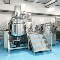 Homogénéisateur-mélangeur sous vide haute vitesse Henwi 300L élimine efficacement les micro-bulles dans les produits visqueux