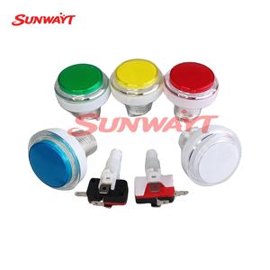 Botón pulsador transparente redondo de 45 mm para máquina de garras y máquina expendedora - Product Image 2