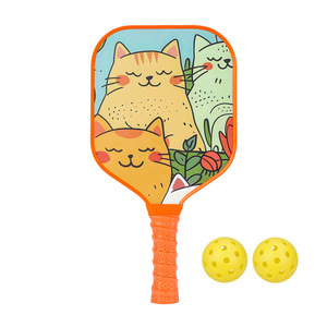 Juego de Pickleball de Fibra de Vidrio Compuesta para Parejas, Set para una Noche Romántica, Juego a Juego para Él y Ella, para Dos Jugadores con Bolsa, Kit Profesional - Product Image 2