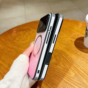 เคสโทรศัพท์แฟชั่นกันกระแทกกระจกแม่เหล็กสีไล่ระดับสีสำหรับ iPhone 17 Pro Max 17 Air 16 - Product Image 5