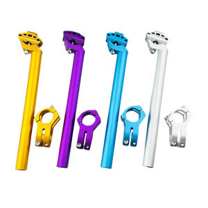 Tija de sillín de bicicleta Mtb 25,4 27,2 28,6 30,4 30,8 31,6*300mm Tijas de sillín de bicicleta de carretera Tija de sillín de bicicleta Piñón fijo <span class=keywords><strong>Fixie</strong></span> Tija de sillín de montaña - Product Image 1