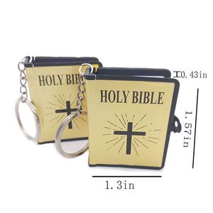 Mini Quran Islamic Keychain Gold/Silver Square Portable for Women Men Handbag Pendant Wallet <b>Key</b> <b>Ring</b> Muslim Accessories - Product Image 6