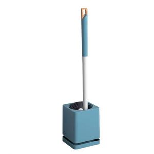 Good Quality Household Punch-Free Toilet <b>Brush</b> with Base Wall Mounted <b>Long</b> <b>Handle</b> Plastic Toilet <b>Brush</b> - Product Image 1