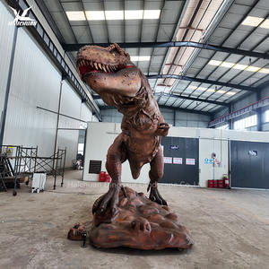 Modèle de dinosaure Tyrannosaurus <span class=keywords><strong>Rex</strong></span> animatronique de haute qualité, fabriqué à la main en caoutchouc de silicone, pour exposition de dinosaures Trex - Product Image 3