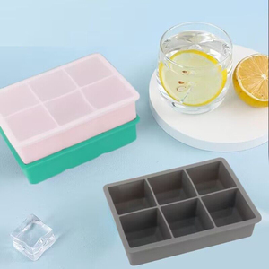 Moule à glaçons carré en silicone de qualité supérieure, écologique, sans BPA, de qualité alimentaire, avec couvercle amovible, Fujian - Product Image 4