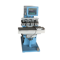 Machine d'impression par tampographie semi-automatique 4 couleurs grand diamètre LC Brand, vente directe usine, pour gobelets scellés, best-seller
