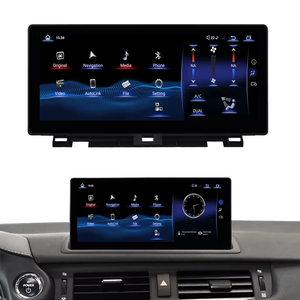 Autoradio 10.25 ''pour Lexus <span class=keywords><strong>CT</strong></span> CT200 2011-2017 Radio Android Navigation GPS Monitor 4G Sim WiFi Wireless CarPlay Auto Head Unit - Product Image 1