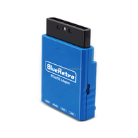 Adaptateur récepteur Bluetooth BlueRetro pour manette PS1 PS2, convertisseur audio-vidéo, communication filaire en plastique, style rétro bleu