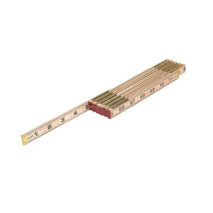 72 "12 plis en bois SAE lecture intérieure <span class=keywords><strong>règle</strong></span> pliante avec extrémités rouges - Product Image 1