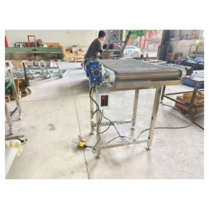 Pişirme işleme için paslanmaz çelik <span class=keywords><strong>Mini</strong></span> bant konveyör gıda sınıfı tel örgü kemer - Product Image 3