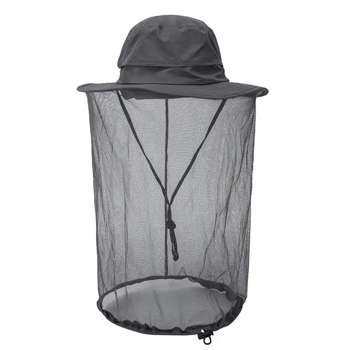 Mosquito Head Net Sun Hat Bug