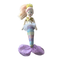 Poupée sirène princesse en peluche douce fantaisie, multicolores, 45 cm, autres vêtements de poupée, jouet pour filles, cadeau pour les filles de 2 à 14 ans