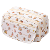 Étui à crayons transparent imperméable avec un design élégant pour les filles du primaire et du secondaire, sac de rangement pour crayons