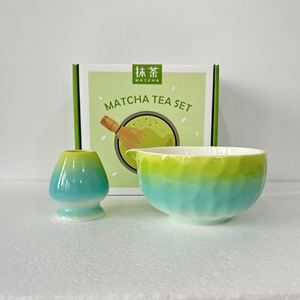 Tazón de Cerámica Tradicional para Matcha, Tazón Japonés de Gran Capacidad para Preparar Té, Taza Profunda Resistente al Calor para Preparar Matcha, Accesorios para Té - Product Image 1