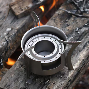 Usine de réchauds de camping portables Vente en gros d'alcool en titane pur et de poêles <span class=keywords><strong>à</strong></span> <span class=keywords><strong>bois</strong></span> extérieurs - Product Image 5