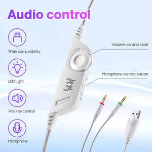 <span class=keywords><strong>Casque</strong></span> de jeu <span class=keywords><strong>sans</strong></span> fil avec lumière LED, design intra-auriculaire, <span class=keywords><strong>casque</strong></span> JL Animal - Product Image 5