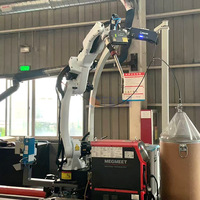 Robot Manipulador de Soldadura Inteligente Raintech, Máquina de Soldadura Automática Controlada por CNC para Estructuras de Acero