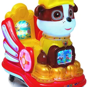 बच्चों के मनोरंजन पार्क उपकरण खेल 3d वीडियो किडी सवारी सिक्का संचालित मशीन