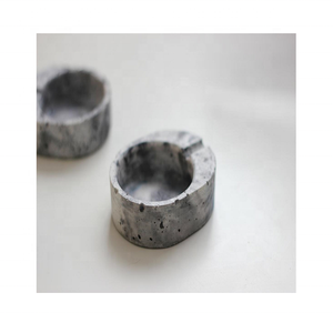 Cendrier Portable en forme d'œuf, marbre noir, tailles personnalisées, 1 pièce - Product Image 3