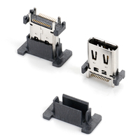 Connecteur USB-C vertical MUP 24P, connecteur électrique SMT pour carte PCB, prise pour téléphone IoT, charge rapide, vente chaude en Inde VNM P H