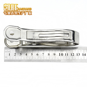 คลิปหนีบผ้าสแตนเลส Kaiwang ขนาด 13 ซม. แบบไม่เป็นแม่เหล็ก ป้องกันลม สำหรับแขวนเสื้อผ้ารูปตัวยู - Product Image 3