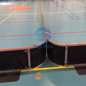 20x40m米地板溜冰场围栏/屏障/射击垫塑料仪表板更坚固的地板溜冰场