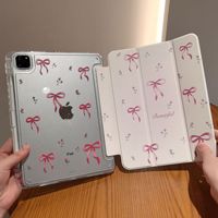 Étui de protection rigide transparent en cuir avec impression personnalisée par sublimation et porte-stylet pour iPad 11 A16 Air 11 10.9 Pro 11 12.9 13