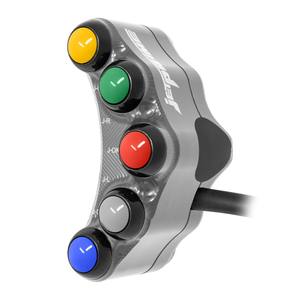 Interruptor de manillar izquierdo para Aprilia Tuono V4/RR/RF 2017/2020 (Titanio) - Product Image 2