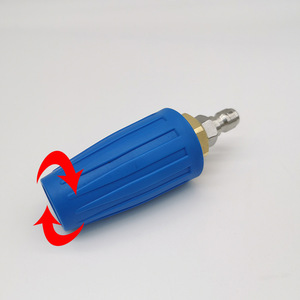 Boquilla Rotatoria en Forma de Loto con Núcleo Cerámico YL-LHPT, Ángulo Ajustable, 19 mm, Latón, Alta Presión, Uso Industrial - Product Image 1