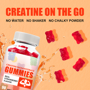 Gomitas de Creatina Monohidrato para el Crecimiento Muscular, Aumento de Niveles de Energía, 3g de Creatina Monohidrato por Gomita - Product Image 4