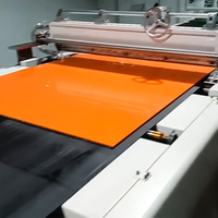 Machine de revêtement UV SENLIAN avec moteur et pompe pour résine organique et peinture à base d'eau, application rapide du couche de finition
